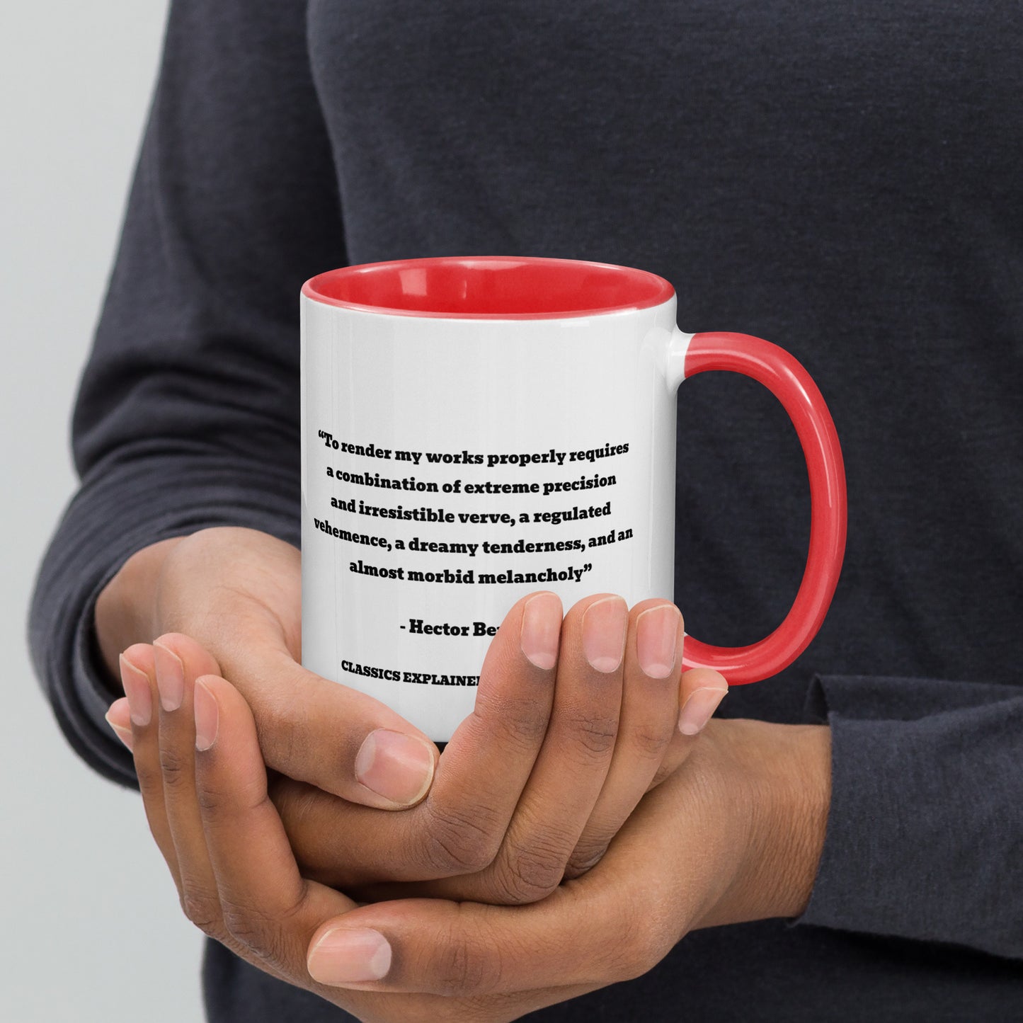 Hector Berlioz Despair : Great Mugs of Classical Music
